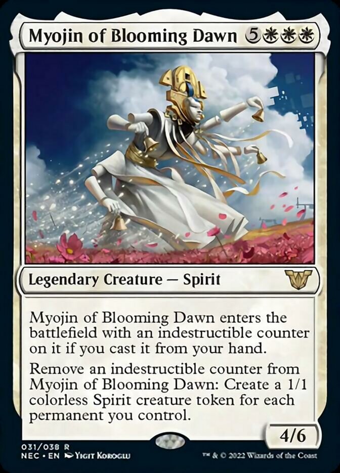 Myojin of Blooming Dawn [Kamigawa: Neon Dynasty Commander] | Enigma On Main