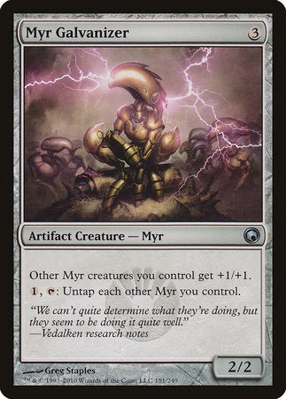 Myr Galvanizer [Scars of Mirrodin] | Enigma On Main