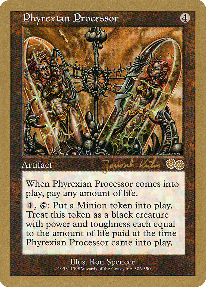 Phyrexian Processor (Janosch Kuhn) [World Championship Decks 2000] | Enigma On Main