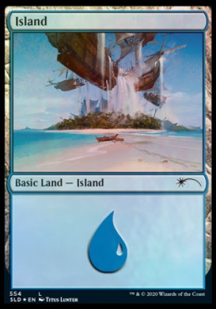 Island (Pirates) (554) [Secret Lair Drop Promos] | Enigma On Main