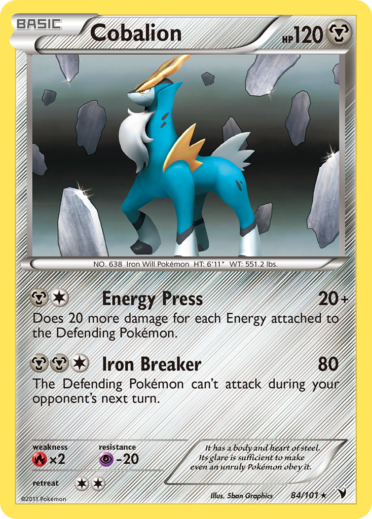 Cobalion (84/101) [Black & White: Noble Victories] | Enigma On Main