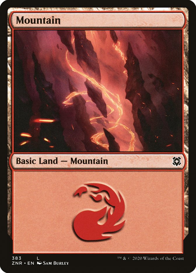 Mountain (383) [Zendikar Rising] | Enigma On Main