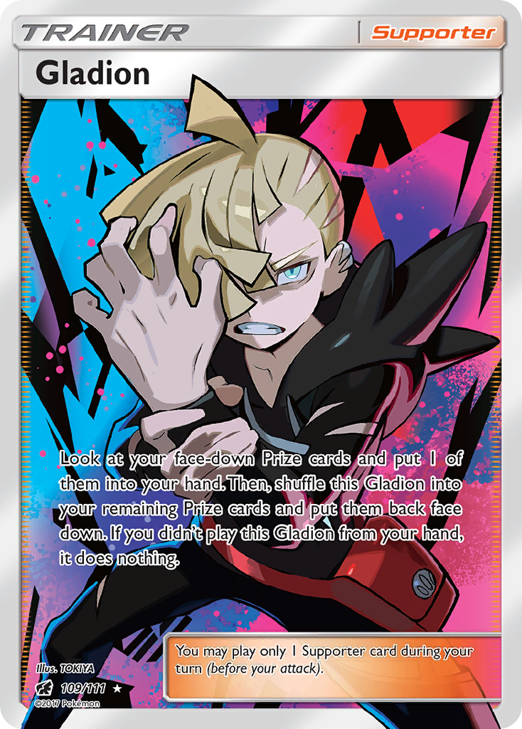 Gladion (109/111) [Sun & Moon: Crimson Invasion] | Enigma On Main