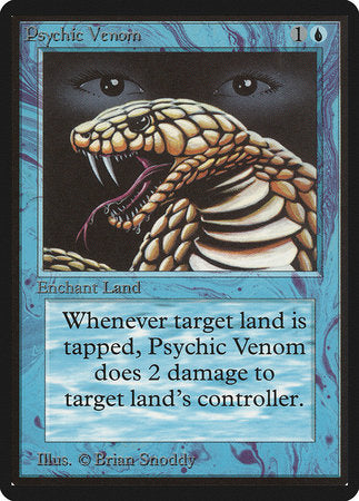 Psychic Venom [Limited Edition Beta] | Enigma On Main