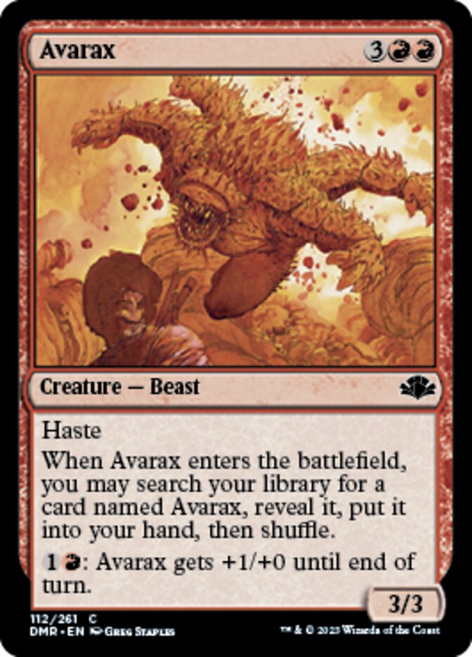 Avarax [Dominaria Remastered] | Enigma On Main