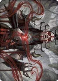 Malakir Blood-Priest Art Card [Zendikar Rising Art Series] | Enigma On Main