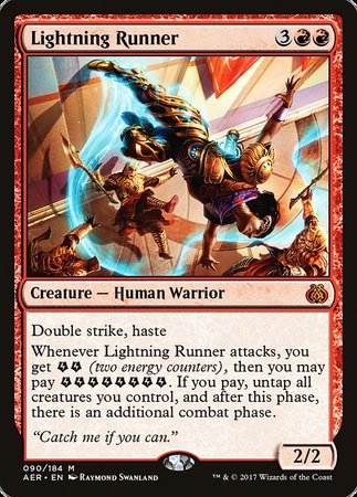 Lightning Runner [Aether Revolt] | Enigma On Main