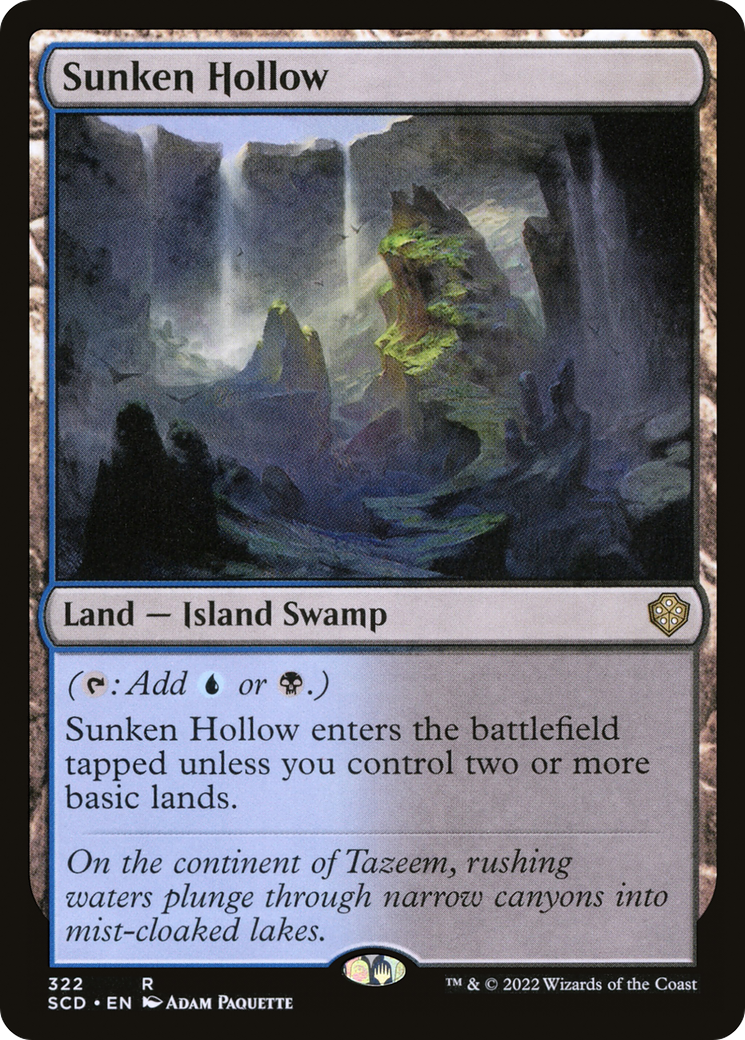 Sunken Hollow [Starter Commander Decks] | Enigma On Main