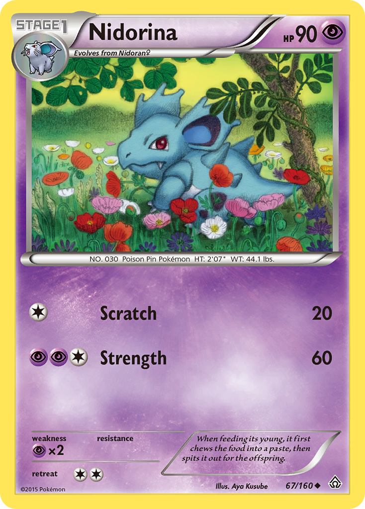 Nidorina (67/160) [XY: Primal Clash] | Enigma On Main