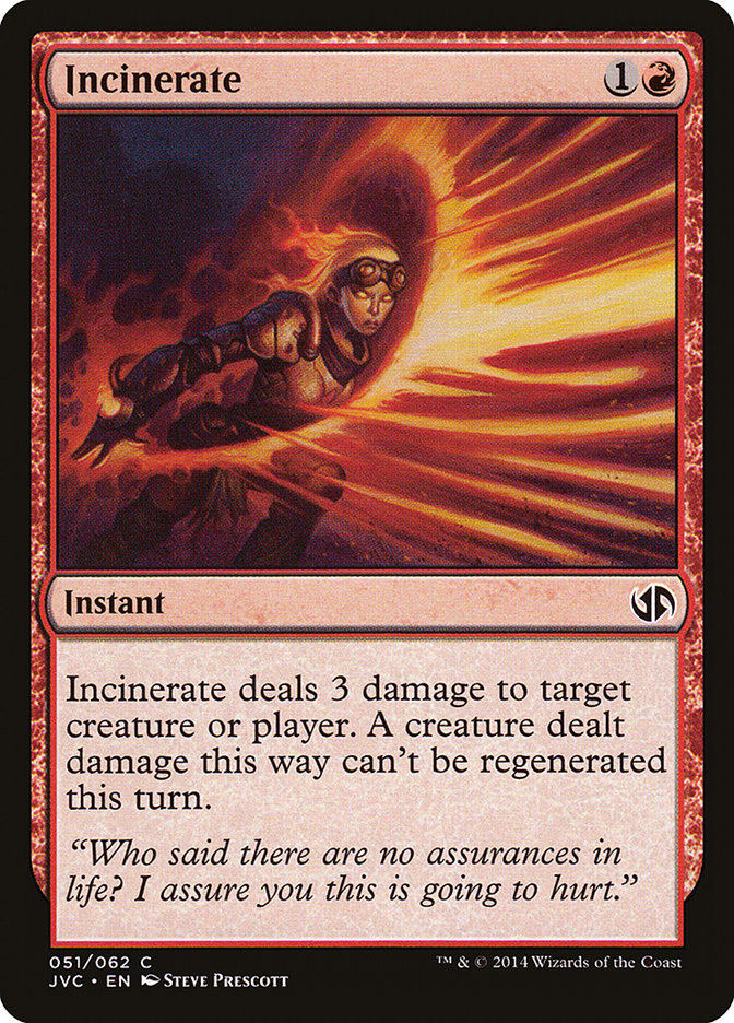 Incinerate [Duel Decks Anthology] | Enigma On Main