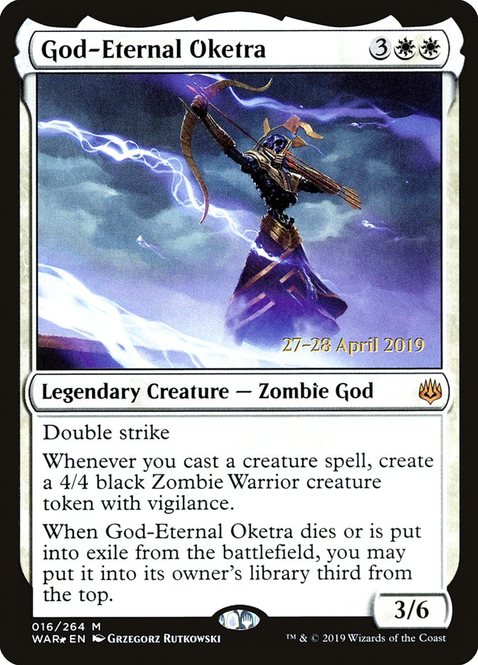 God-Eternal Oketra  [War of the Spark Prerelease Promos] | Enigma On Main