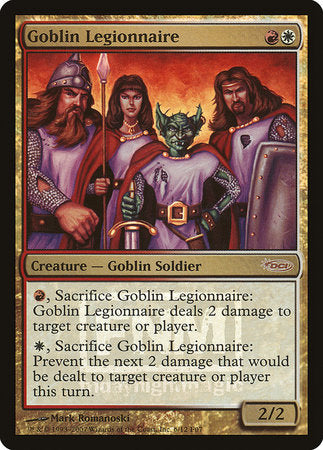 Goblin Legionnaire [Friday Night Magic 2007] | Enigma On Main