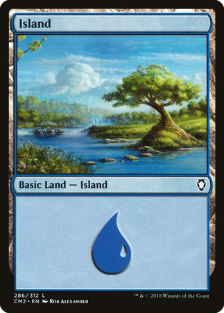 Island (286) [Commander Anthology Volume II] | Enigma On Main