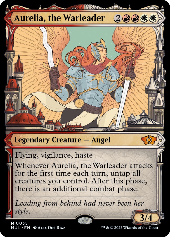 Aurelia, the Warleader [Multiverse Legends] | Enigma On Main