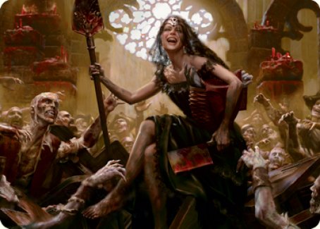 Gisa, Glorious Resurrector Art Card [Innistrad: Midnight Hunt Art Series] | Enigma On Main