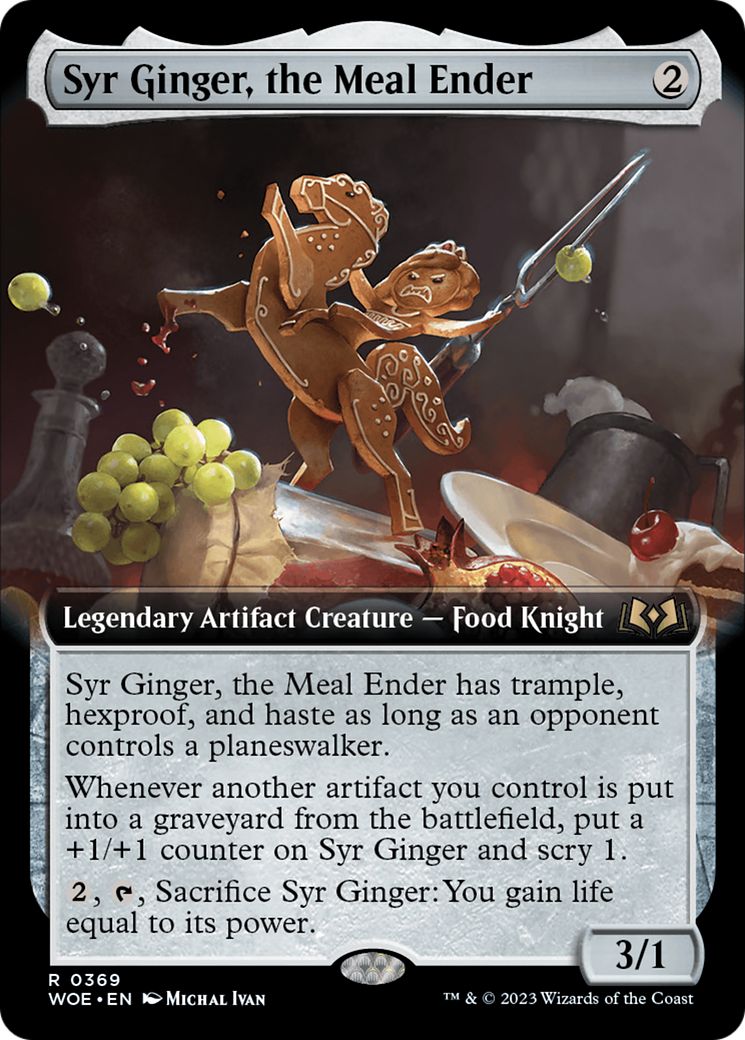 Syr Ginger, the Meal Ender (Extended Art) [Wilds of Eldraine] | Enigma On Main