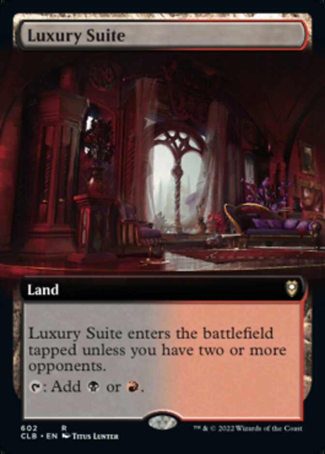 Luxury Suite (Extended Art) [Commander Legends: Battle for Baldur's Gate] | Enigma On Main