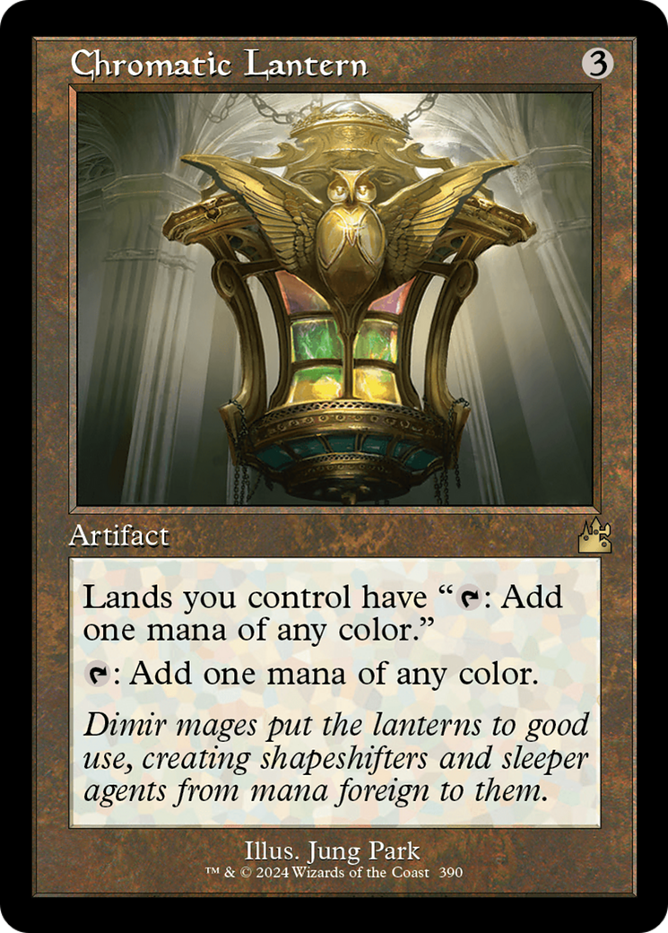 Chromatic Lantern (Retro Frame) [Ravnica Remastered] | Enigma On Main