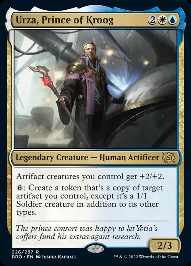 Urza, Prince of Kroog [The Brothers' War] | Enigma On Main