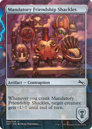 Mandatory Friendship Shackles [Unstable] | Enigma On Main