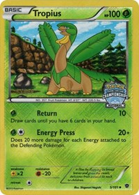 Tropius (5/101) (National Championship Staff Promo) [Black & White: Plasma Blast] | Enigma On Main