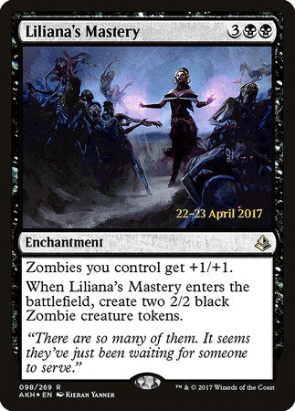 Liliana's Mastery [Amonkhet Promos] | Enigma On Main