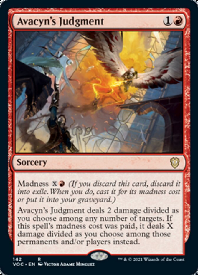 Avacyn's Judgment [Innistrad: Crimson Vow Commander] | Enigma On Main