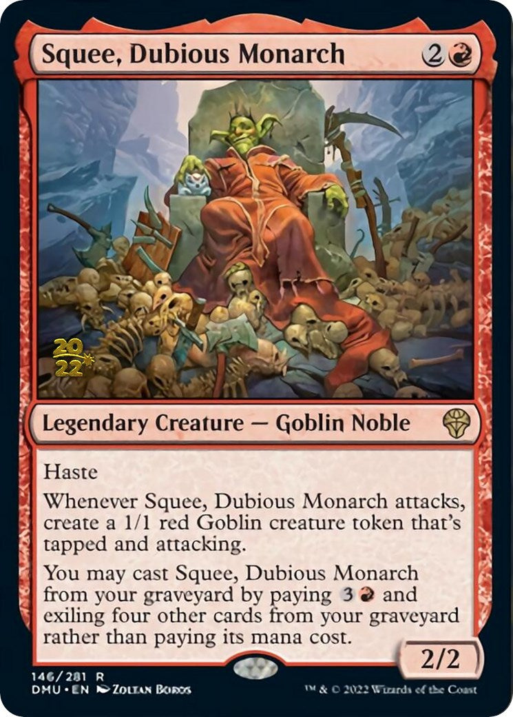 Squee, Dubious Monarch [Dominaria United Prerelease Promos] | Enigma On Main