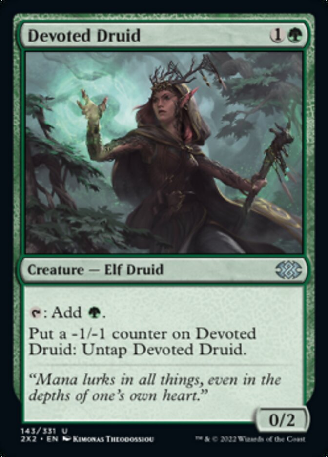 Devoted Druid [Double Masters 2022] | Enigma On Main