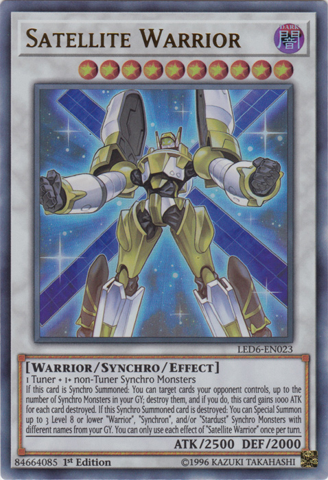 Satellite Warrior [LED6-EN023] Ultra Rare | Enigma On Main