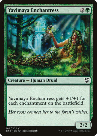 Yavimaya Enchantress [Commander 2018] | Enigma On Main