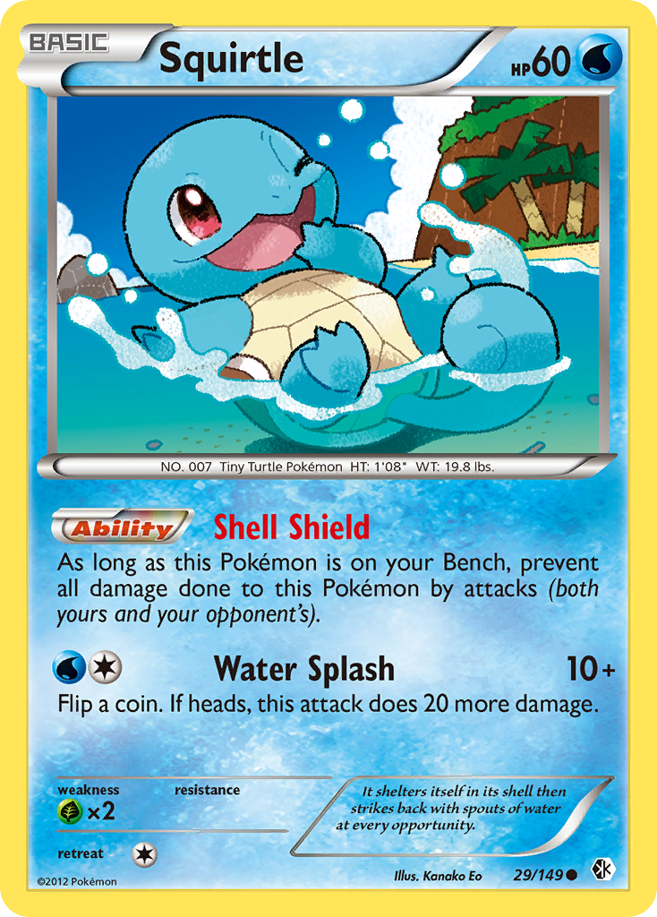 Squirtle (29/149) [Black & White: Boundaries Crossed] | Enigma On Main