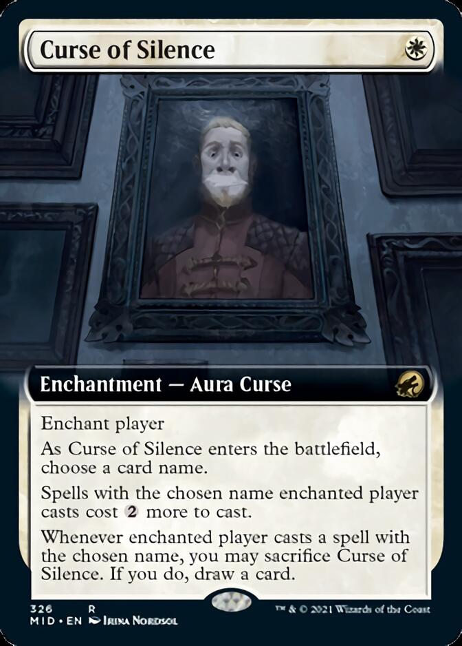Curse of Silence (Extended) [Innistrad: Midnight Hunt] | Enigma On Main
