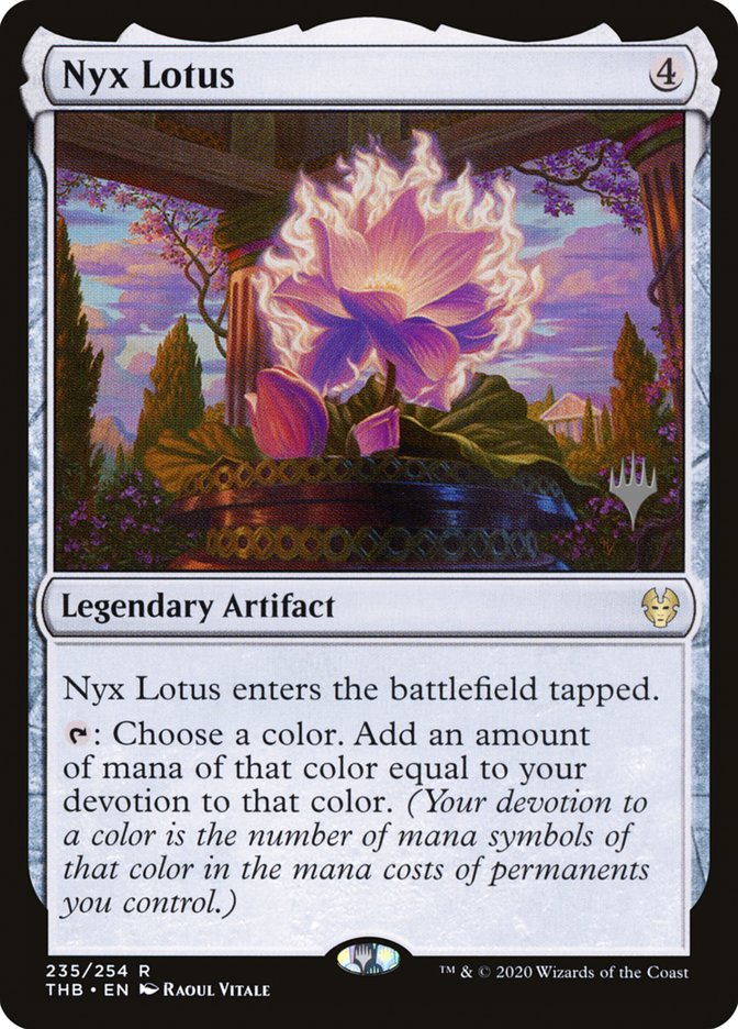 Nyx Lotus (Promo Pack) [Theros Beyond Death Promos] | Enigma On Main