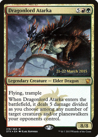 Dragonlord Atarka [Dragons of Tarkir Promos] | Enigma On Main