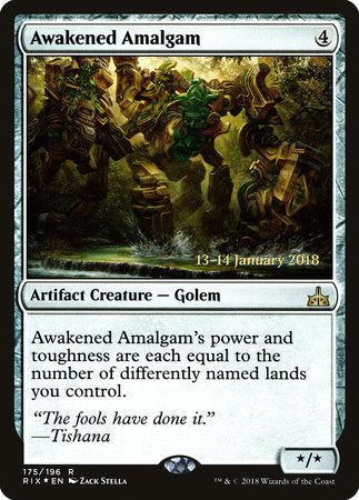 Awakened Amalgam [Rivals of Ixalan Promos] | Enigma On Main