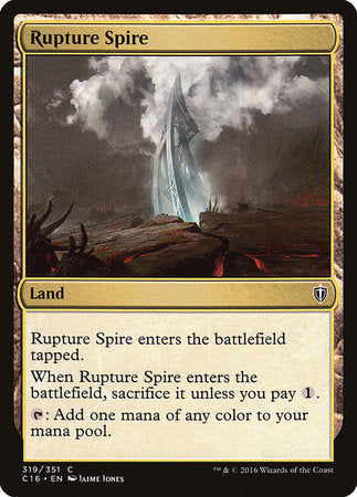 Rupture Spire [Commander 2016] | Enigma On Main