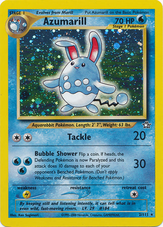 Azumarill (2/111) [Neo Genesis Unlimited] | Enigma On Main