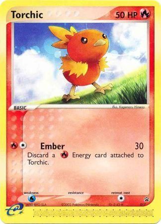 Torchic (017) (Non-Holo) [Nintendo: Black Star Promos] | Enigma On Main