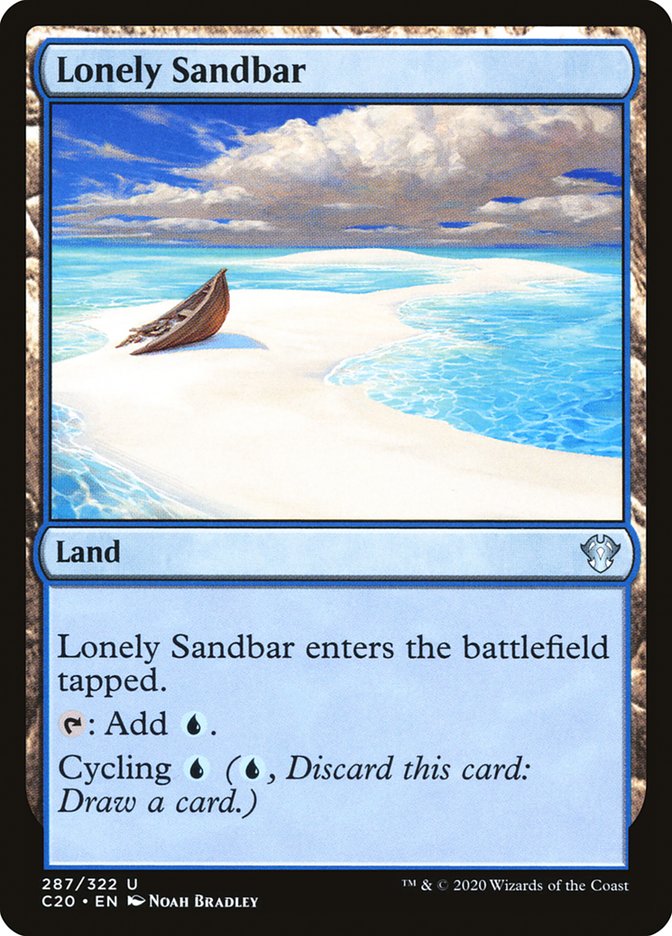 Lonely Sandbar [Commander 2020] | Enigma On Main