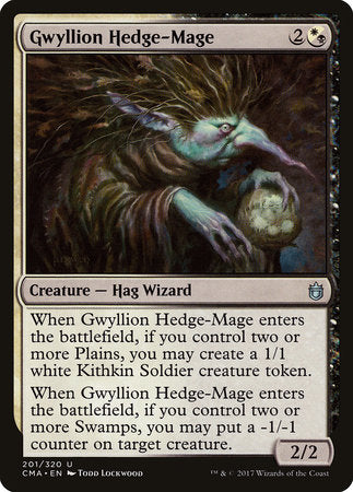 Gwyllion Hedge-Mage [Commander Anthology] | Enigma On Main