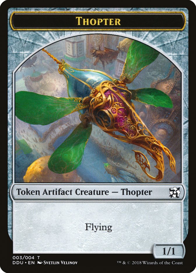 Thopter (003/004) [Duel Decks: Elves vs. Inventors Tokens] | Enigma On Main