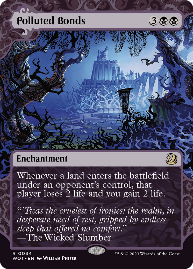 Polluted Bonds [Wilds of Eldraine: Enchanting Tales] | Enigma On Main