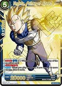 Vegeta, Prince of Speed (Foil) [SD1-05] | Enigma On Main