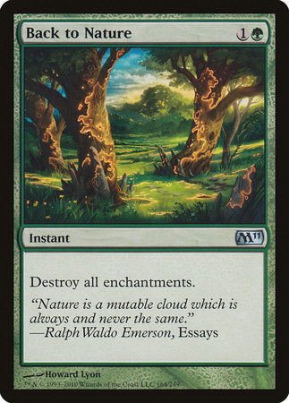 Back to Nature [Magic 2011] | Enigma On Main