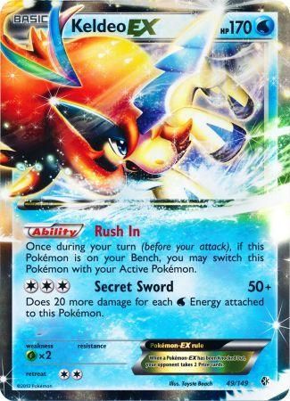 Keldeo EX (49/149) (Jumbo Card) [Black & White: Boundaries Crossed] | Enigma On Main