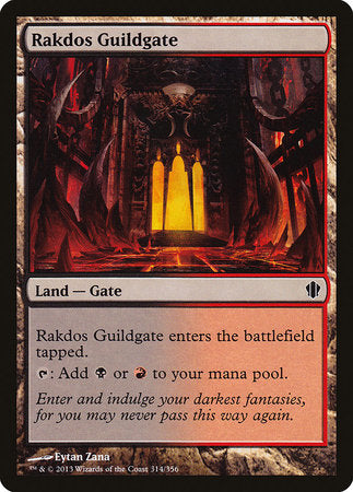 Rakdos Guildgate [Commander 2013] | Enigma On Main