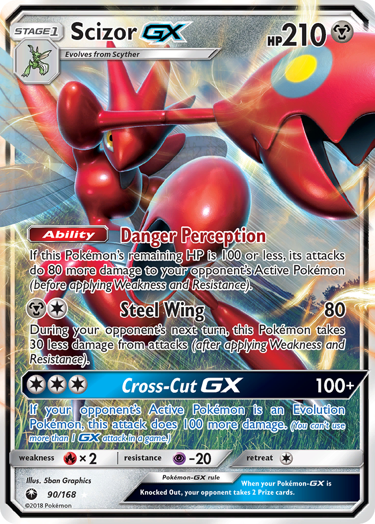 Scizor GX (90/168) [Sun & Moon: Celestial Storm] | Enigma On Main