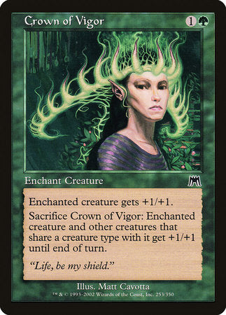 Crown of Vigor [Onslaught] | Enigma On Main