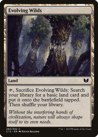 Evolving Wilds [Commander 2015] | Enigma On Main
